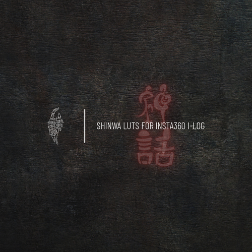 Shinwa LUTs for Insta360 I-Log cover art, cinematic LUT pack for the Luna Ultra