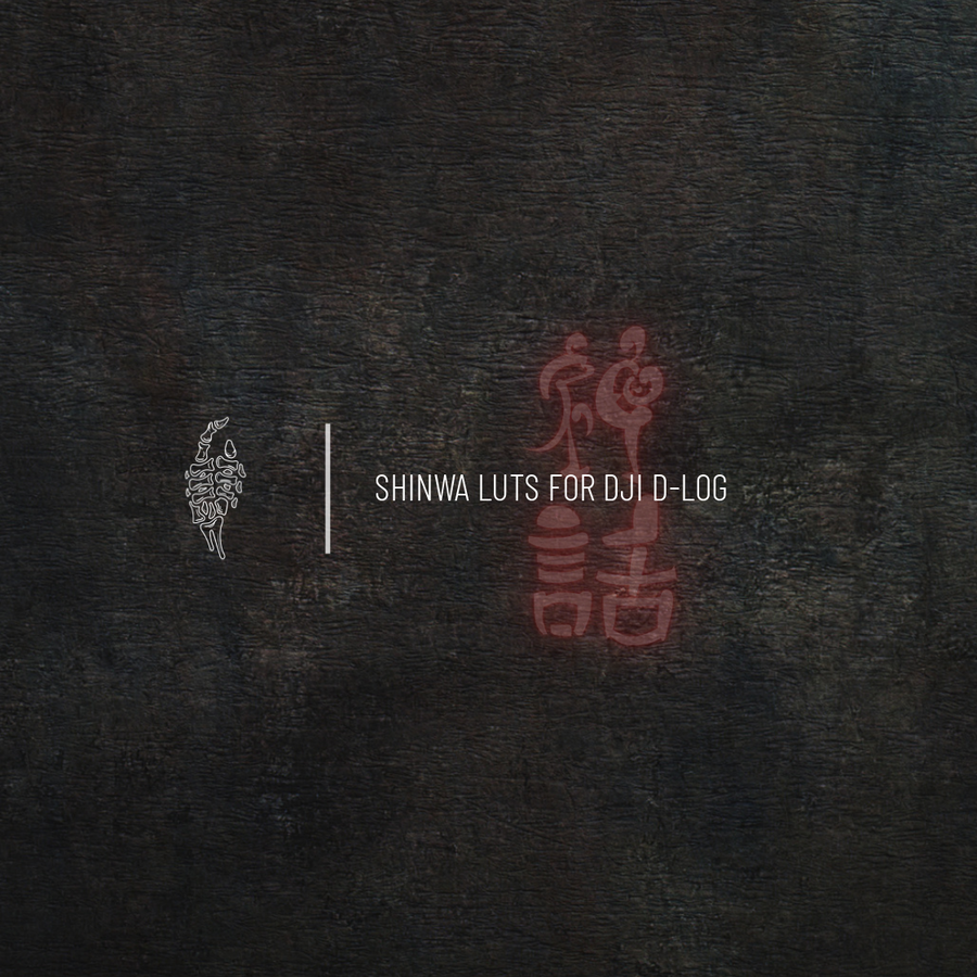 Shinwa LUTs for DJI D-Log cover, 7 cinematic LUTs for Osmo Pocket