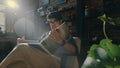 D-Log footage before and after grading with the Shinwa LUT pack